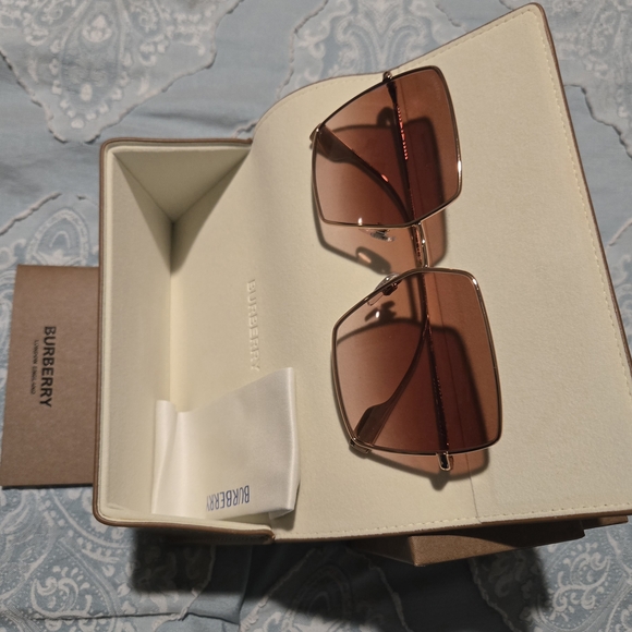 Burberry Rose Gold & Pink Womens Sunglasses Style DaphneModel code BE3133 133 - Picture 2 of 14